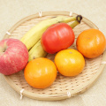 High quality handmade high quality round bamboo basket for fruit